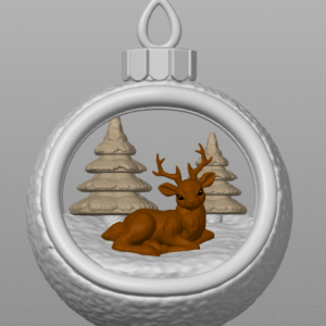 Enfeite de Natal Rena